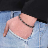 Stainless Steel Chain Necklace for Men Vintage Style GS0076