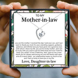 Crystal Pendant Necklace I Love You to The Moon and Back for Women