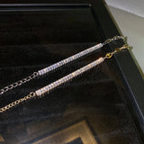 Flash Zircon Bracelet European American Hand Jewelry