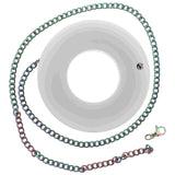 Silver Stainless Steel Chain Necklace Jewelry Making DIY Bracelet Craft Choker