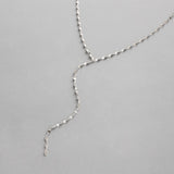 Silver 925 Necklace Long Collares Chain