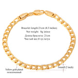 Men's Mesh Chain Bracelet in Rose Gold/Gold/Silver - H261