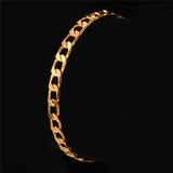 Men's Mesh Chain Bracelet in Rose Gold/Gold/Silver - H261