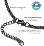 Stainless Steel Guitar Pick Necklace for Men Women Music Lover