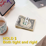 Men's Personalized Wallet, Stainless Steel/Gold Plated/Black, CP912