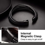Men's Leather Bracelet Gift CP789