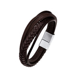Men's Leather Bracelet Gift CP789