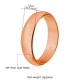 ChainsPro Gold/Silver Wedding Bands Ring R006
