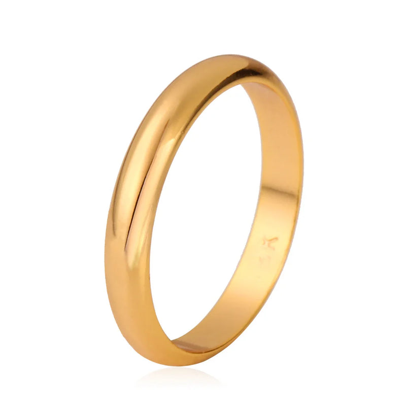 Gold/Silver Bridal band Ring For Women and Men R407