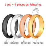 Wedding Bridal Bands Ring Set Engagement Bague Jewelry R007