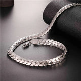 Snake Link Chain Bracelet Men Gold Chain Bracelets & Bangles H160