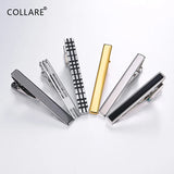 Men's Gold/Rose Gold/Black/Silver Tie Clip Set TC154