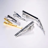 Men's Gold/Rose Gold/Black/Silver Tie Clip Set TC154