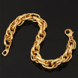 Unique 11 MM Thick Link Chain Bracelet for Men H501