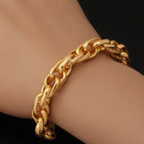 Unique 11 MM Thick Link Chain Bracelet for Men H501