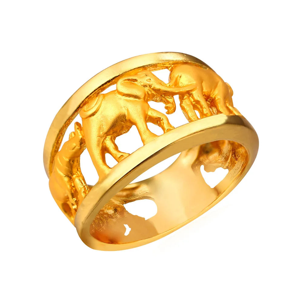 Chainspro Antique Elephant Ring For Man/Woman