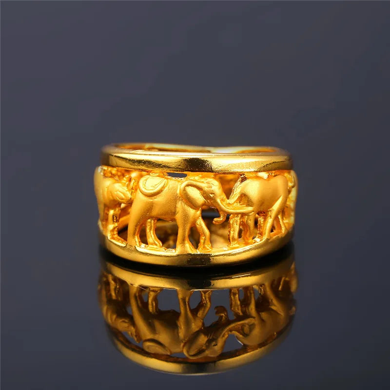 Chainspro Antique Elephant Ring For Man/Woman