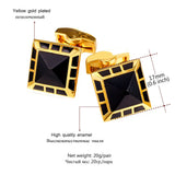 Chainspro Enamel Cufflinks For Men Cufflink High C128
