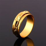 Chainspro Gold/Silver Wedding Bands Ring R117