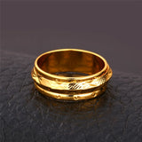 Chainspro Gold/Silver Wedding Bands Ring R117
