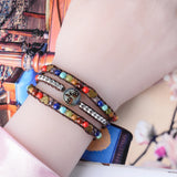 Chakra Bracelet Tree of Life Wrap Bracelet Natural Stone Spare Beads Jewelry