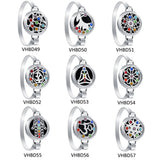 Chakra Diffuser Locket Aromatherapy Bracelet