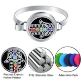 Chakra Diffuser Locket Aromatherapy Bracelet