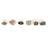 Portable Chakra Healing Stones for Women - Set of Different Shapes for Daily Use