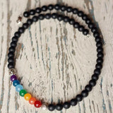 Chakra Necklace Healing Crystal Choker Gift 7 Chakra Necklace