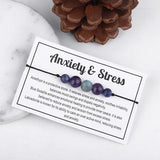 Chakra Reiki Healing Crystal Beaded Bracelet for Women