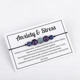 Chakra Reiki Healing Crystal Beaded Bracelet for Women