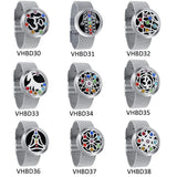 Chakra Stone Aromatherapy Diffuser Locket Bangle Bracelet