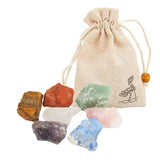 Chakra Stones Set for Meditation Healing