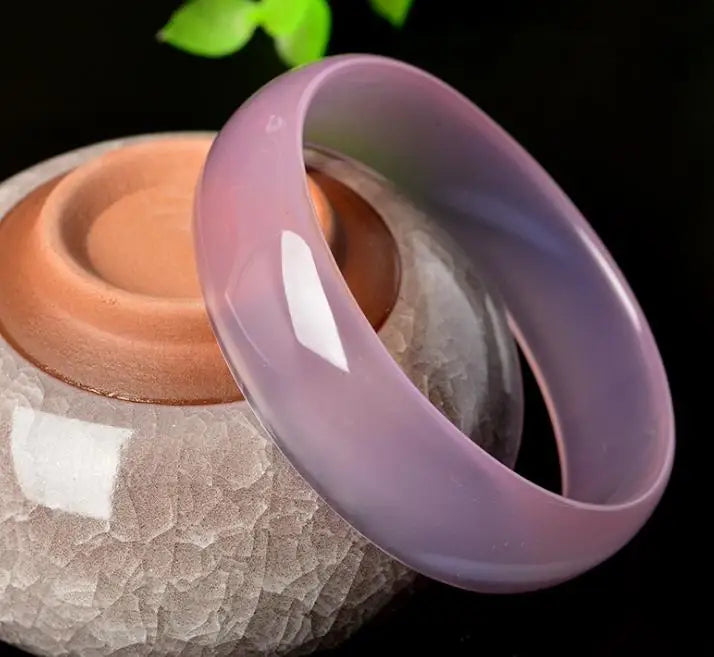 Children's Ice-Dried Pink Jade Bracelet CB54