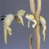 Chameleon-Dangle Earring 3D Animal Post Studs Earrings Jewelry Gift