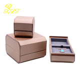 Champagne Octagonal Magnetic Jewelry Box Pendant Bracelet Box