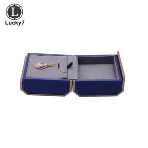 Champagne Octagonal Magnetic Jewelry Box Pendant Bracelet Set Box