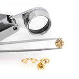 Champagne Yellow Loose Moissanite Gemstone for Women's Jewelry