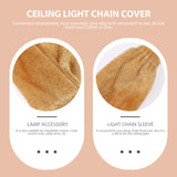 Chandelier Cord Chain Sleeve Washable 4pcs