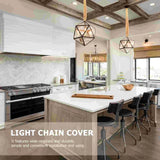 Chandelier Cord Chain Sleeve Washable 4pcs