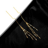 Tassel Chain Dangle Earrings Sequin Drop Earrings Women