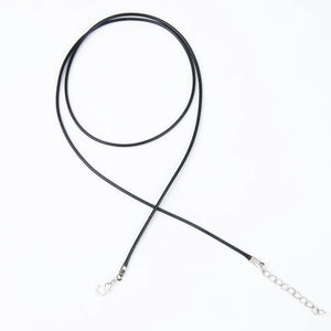 20pcs 2mm Leather Necklace Extender Chain DIY Jewelry Findings