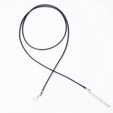 20pcs 2mm Leather Necklace Extender Chain DIY Jewelry Findings
