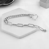 Bohemia Chain Viking Bracelet Love Heart Charm Jewelry