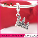 Charles Bridge Silver Charm Bead for Bracelet Bangle