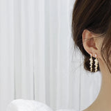 18k Real Leaf Earrings Zirconia Stud Crystal Wedding Ring Pendant