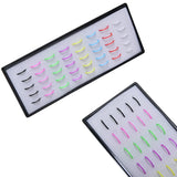 40pcs Acrylic Nose Studs Ring Hoop Body Piercing Jewelry Box