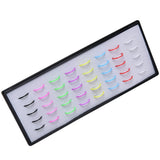 40pcs Acrylic Nose Studs Ring Hoop Body Piercing Jewelry Box