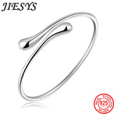 925 Silver Water Droplets Bracelet for Women Wedding Gift