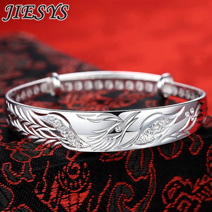 925 Sterling Silver Phoenix Bangles for Women